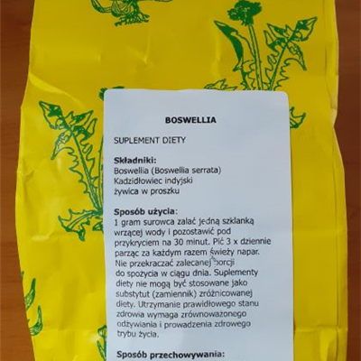 Boswellia serrata 3 x 250g proszek WILD